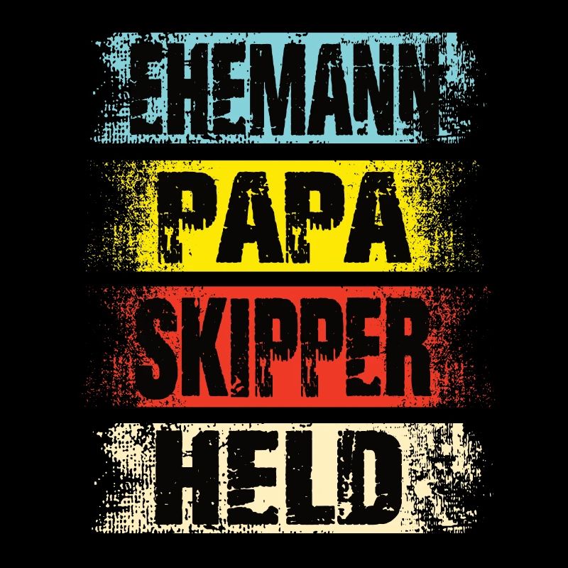 Ehemann Papa Skipper Held
