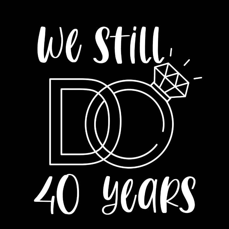 40th Wedding Anniversary Couples Ruby Wedding Anniversary