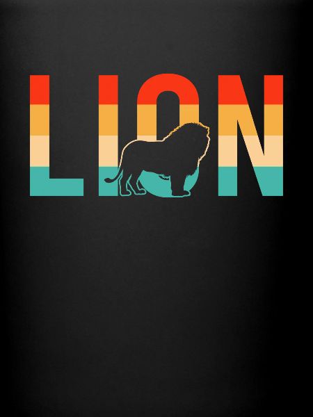 Löwe lion Rétro