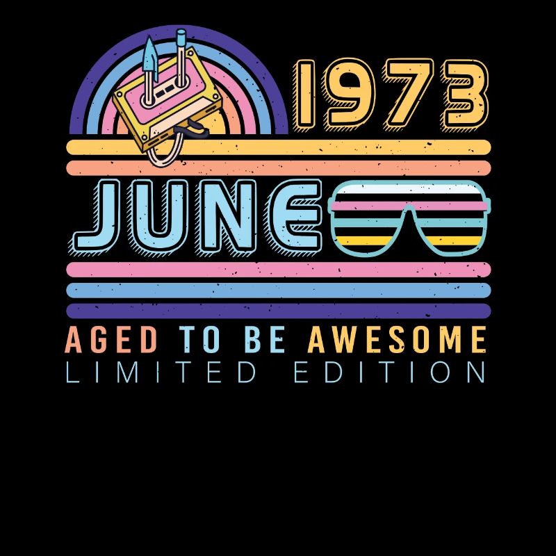 1973 Juni Retro