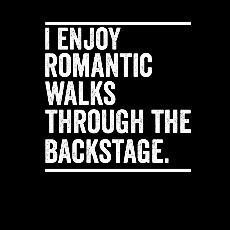 Backstage Tech Crew Art for a Theater Technician