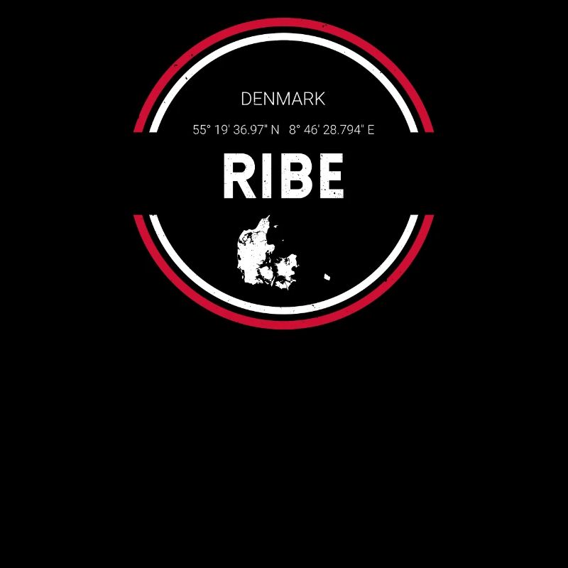 Ribe I Danemark Motif de vacances pour les Danois
