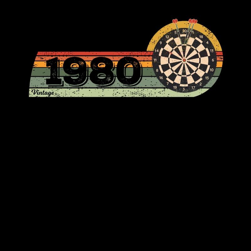 Darts player born 1980 Birthday Dart discs