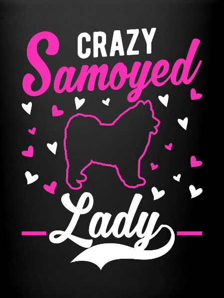 Folle Dame Samoyède Samojede