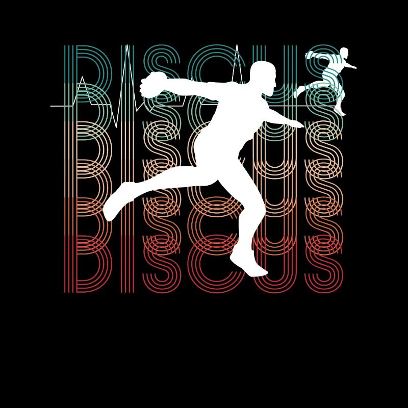 Vintage Retro Discus Thrower Thrower Shirt Gift