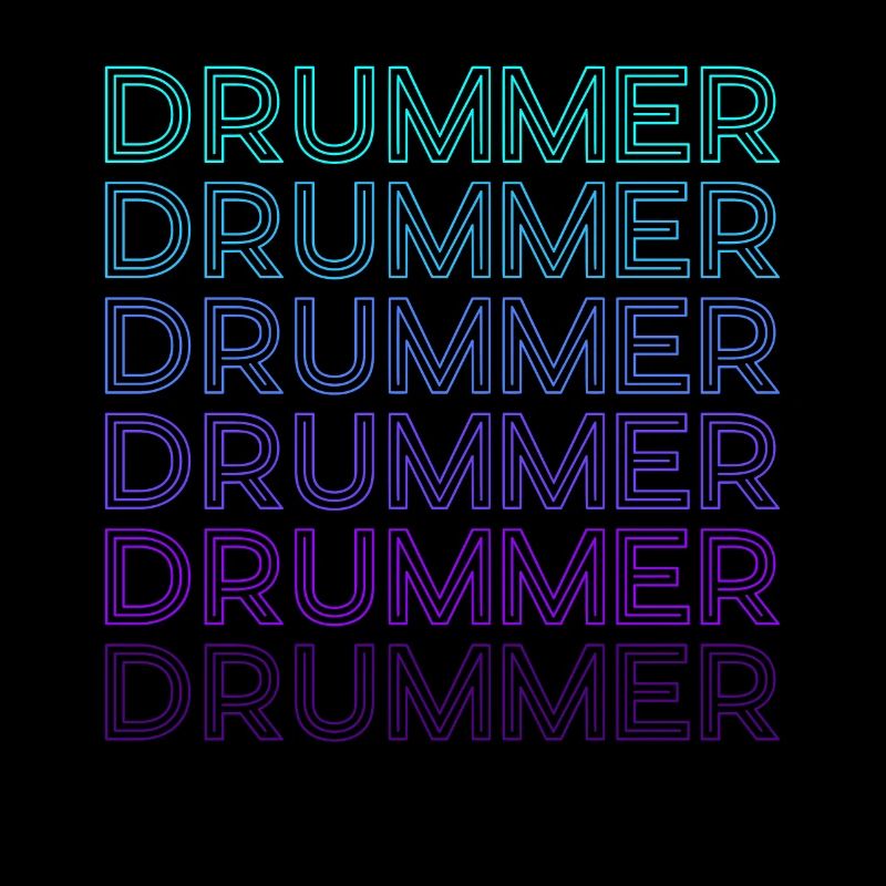 Batteur Drums Retro