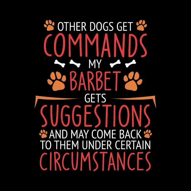 Barbet Commands Paw