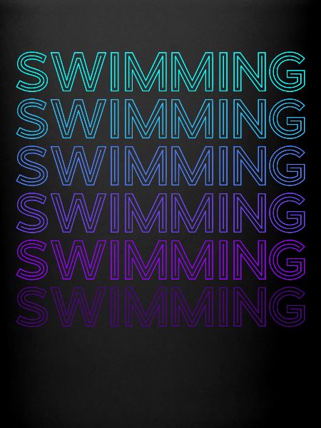 Nageurs Natation Rétro