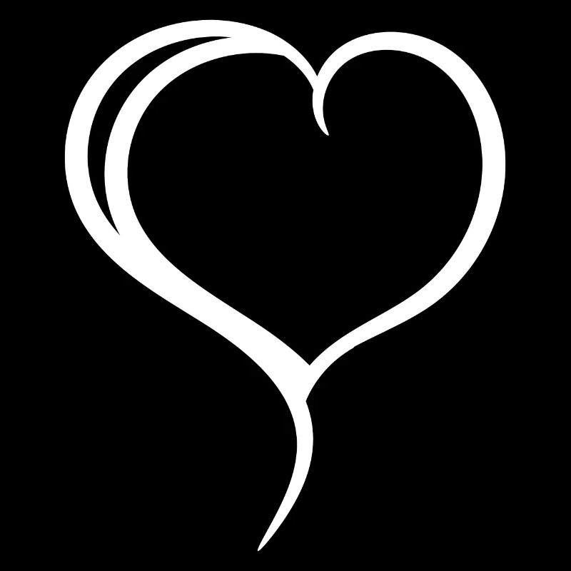 White Heart Simple