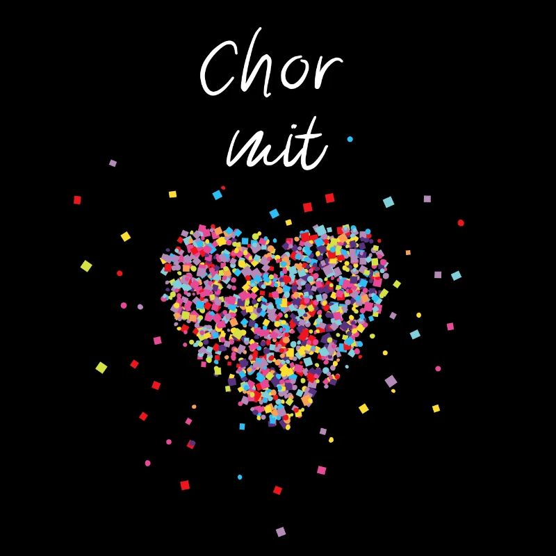 Chor Mit Herz Dirigent Sängerin Musikant