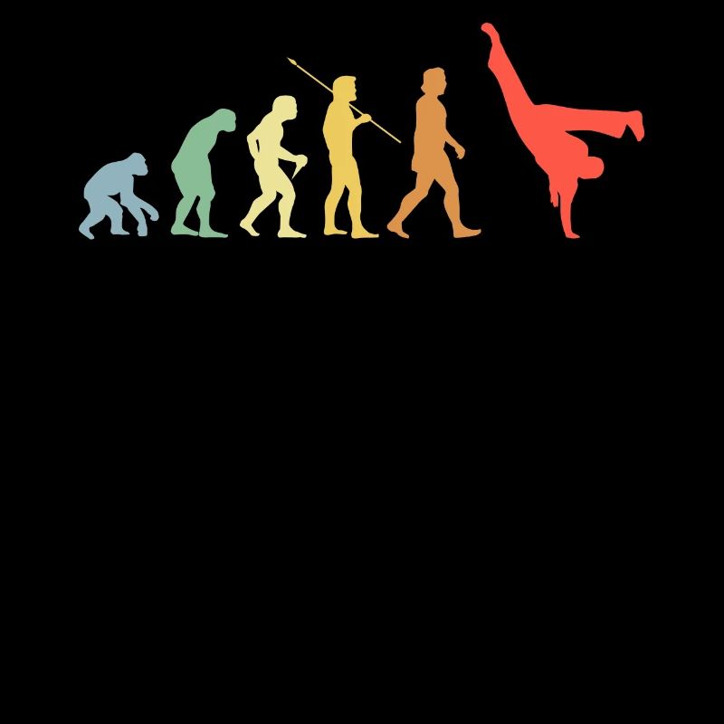 Capoeira Evolution Retro Kampfkunst Kampfsportler