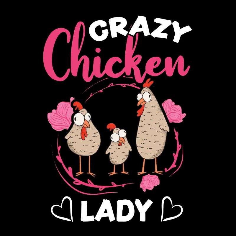 Crazy Chicken lady chicken owner