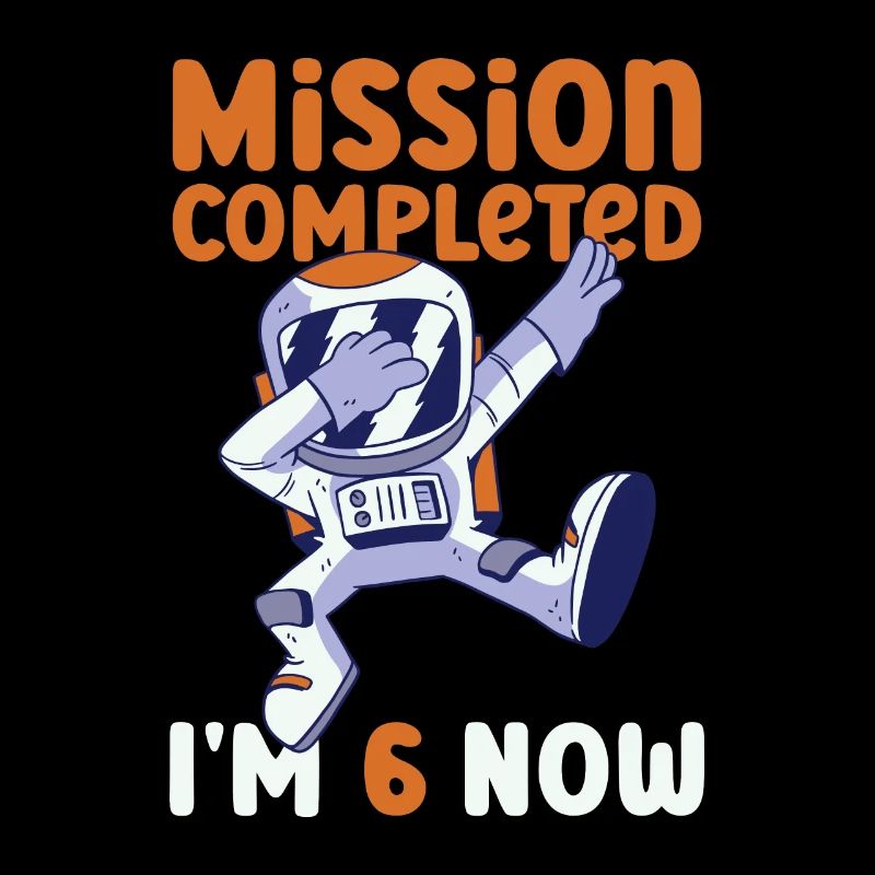 6ème anniversaire astronaute 6 ans