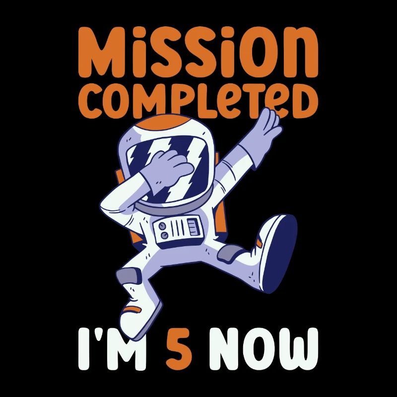 5ème anniversaire astronaute 5 ans