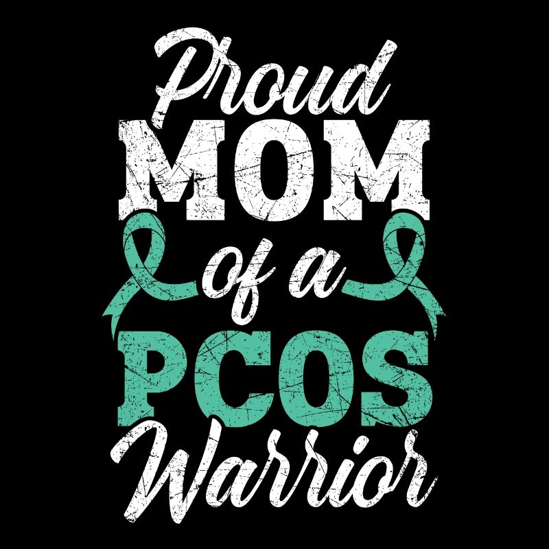 Mutter eines PCOS Warrior Polyzystischen Ovarialsyndroms