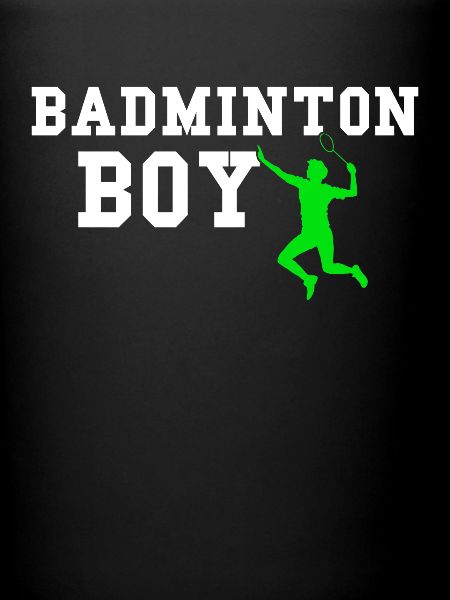 garçon de badminton