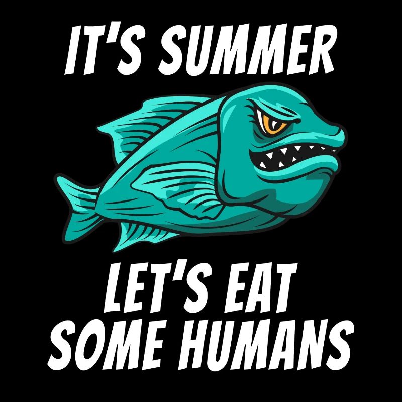 Lustiger Gruselfisch Ein sommerlicher Horror gruseliger Sommer