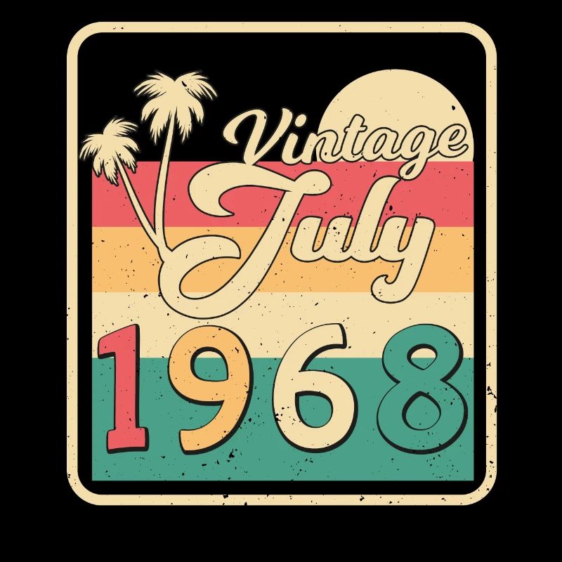Juillet 1968 rétro