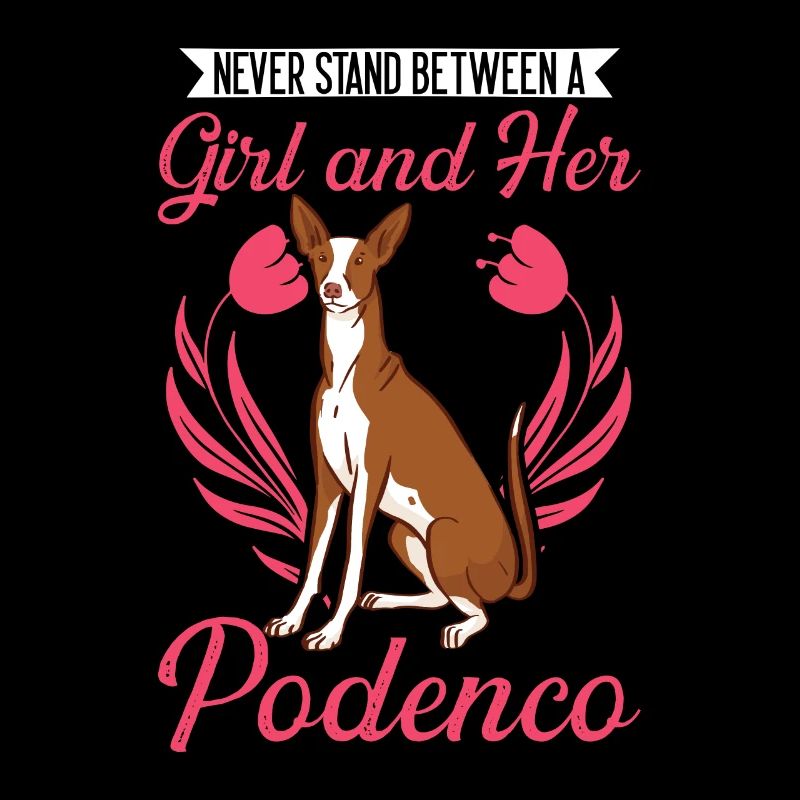 Podenco Mädchen Spanischer Windhund Ibizan Hound