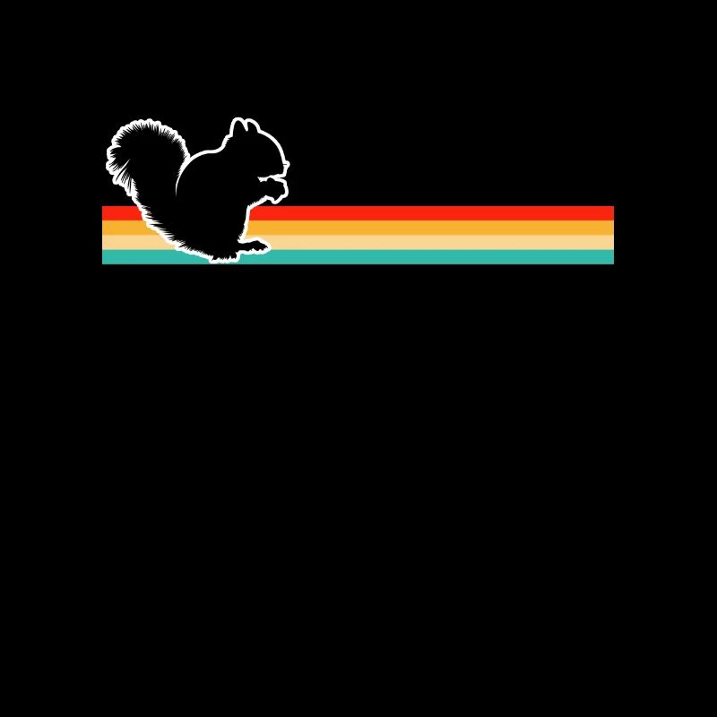 Eichhörnchen Retro