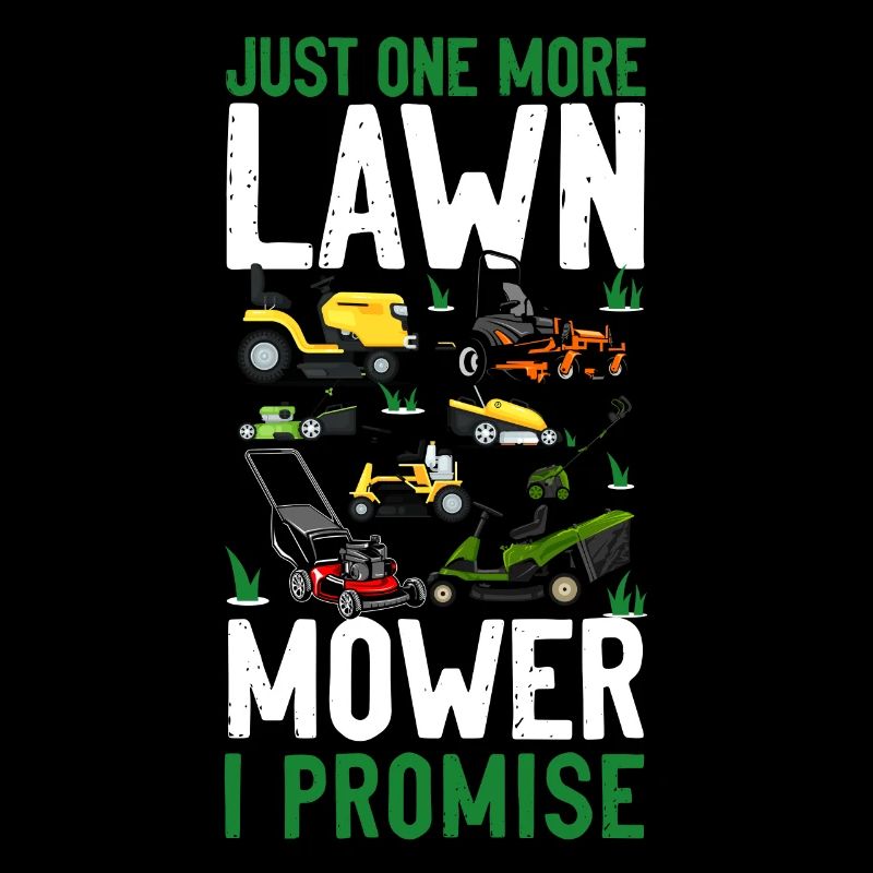 Lawn Mower Mowing Dad Father