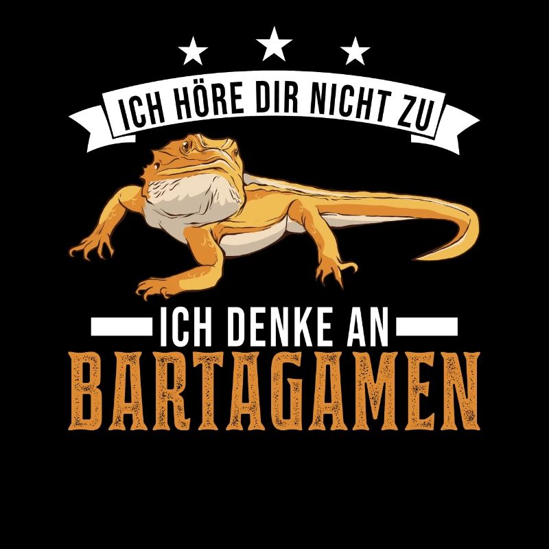 Ich höre dir nicht zu Ich denke an Bartagamen