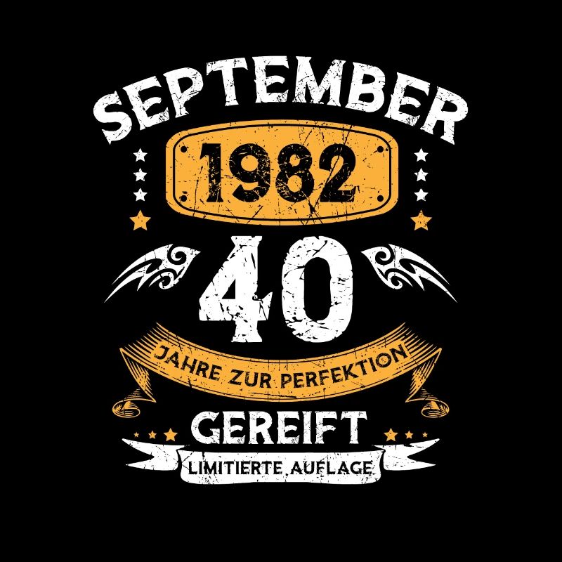 September 1982 40 Jahre Zur Perfektion Gereift