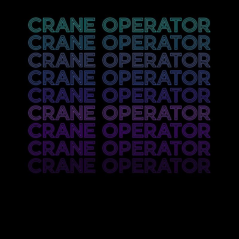 Crane operator Retro