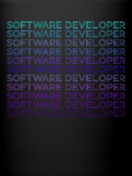 Softwareentwickler Computerprogrammierer Retro