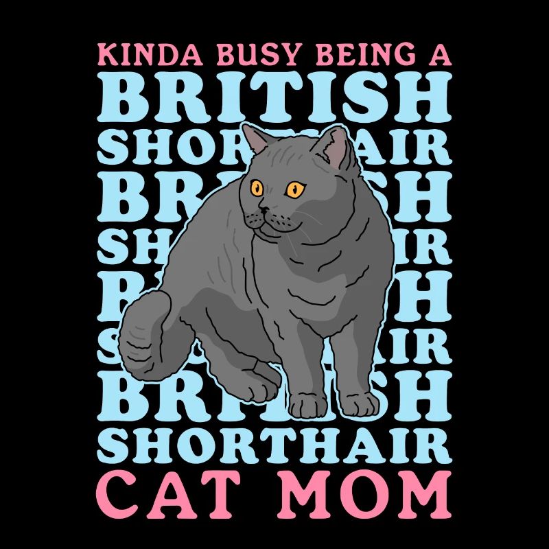 Britisch Kurzhaar Mom | Katze Katzenpapa Geschenk