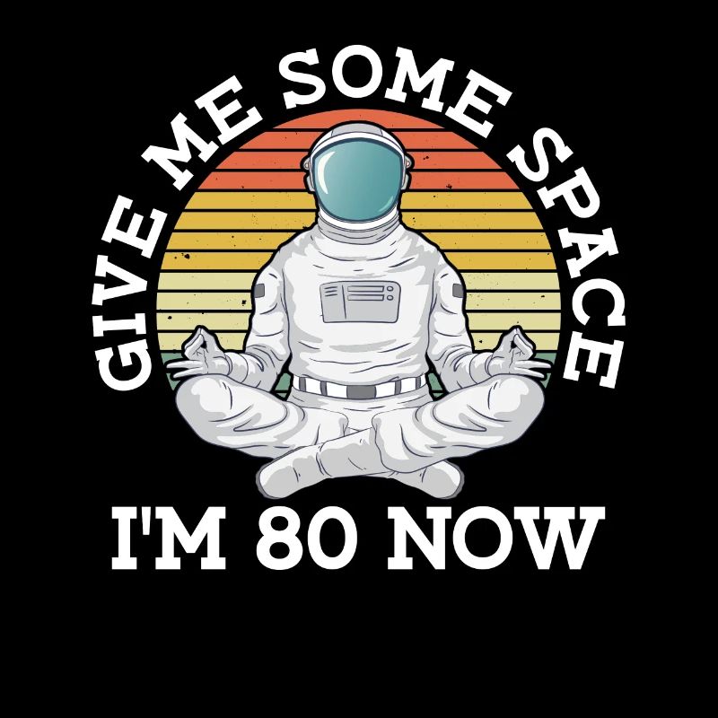 80e anniversaire Astronaute 80 ans d’espace