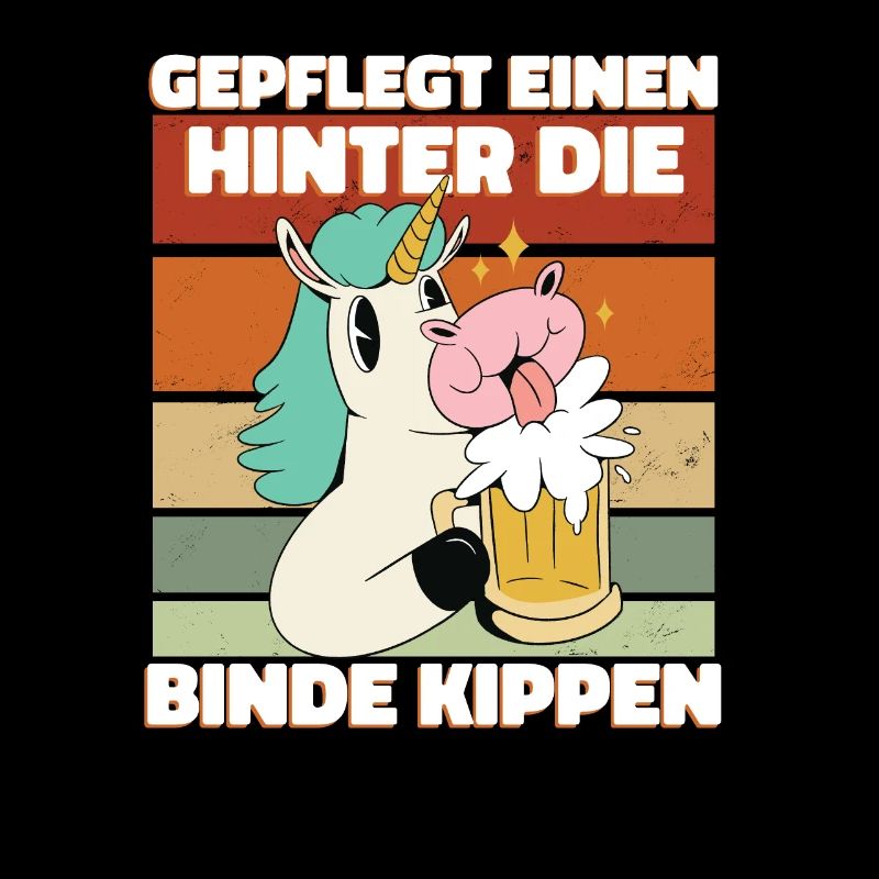 Gepflegt einen hinter die Binde kippen - Saufen