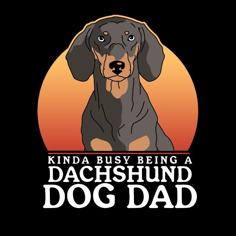 Teckel Papa Teckel Chien Propriétaire Cadeau