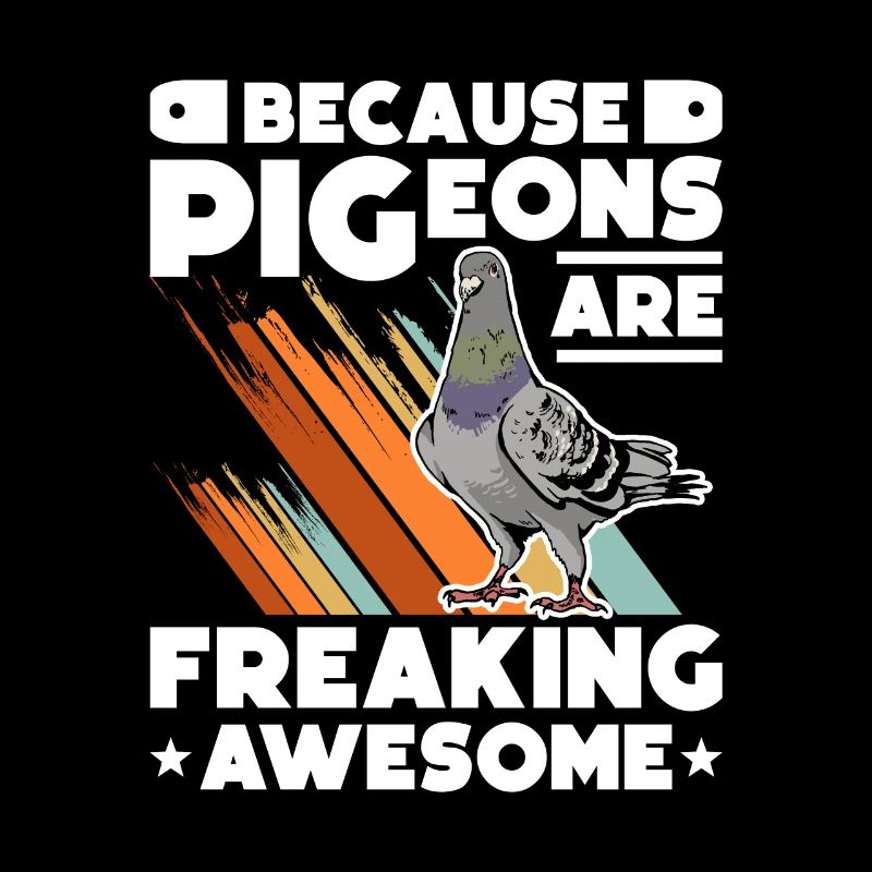 Parce que les pigeons flippent génial Taube
