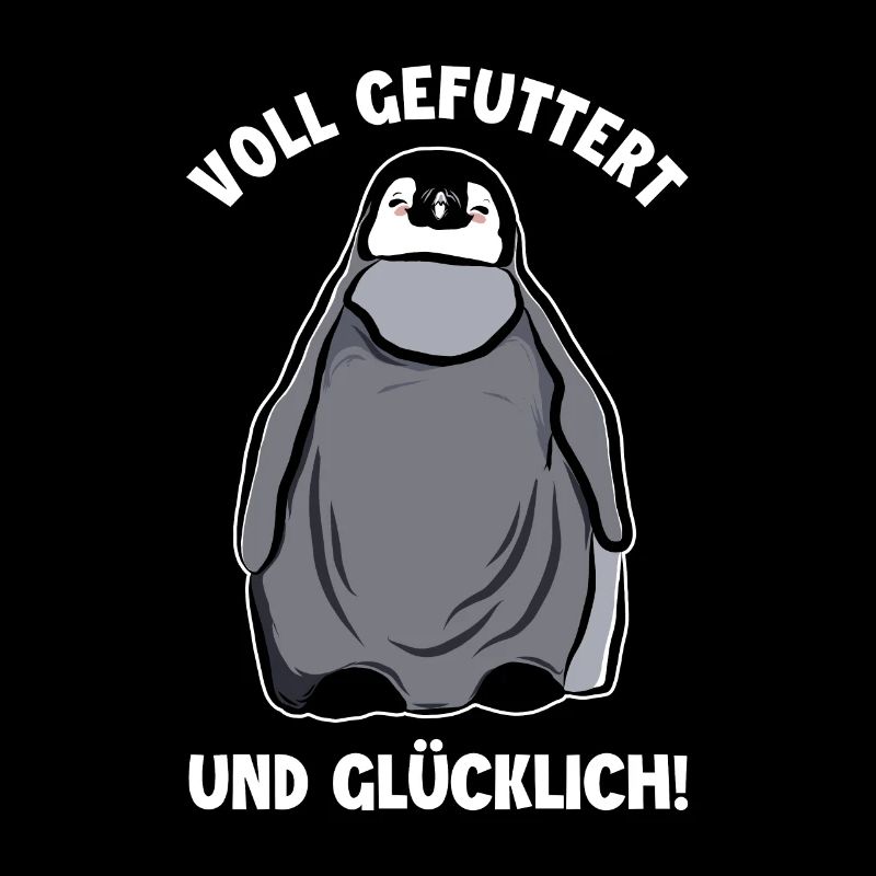 Voll Gefuttert und Glücklich Kaiserpinguin