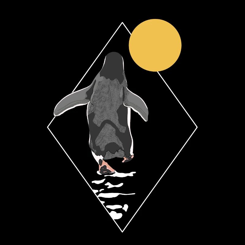 Penguin Sun Kaiserpinguin Seevogel Königspinguin