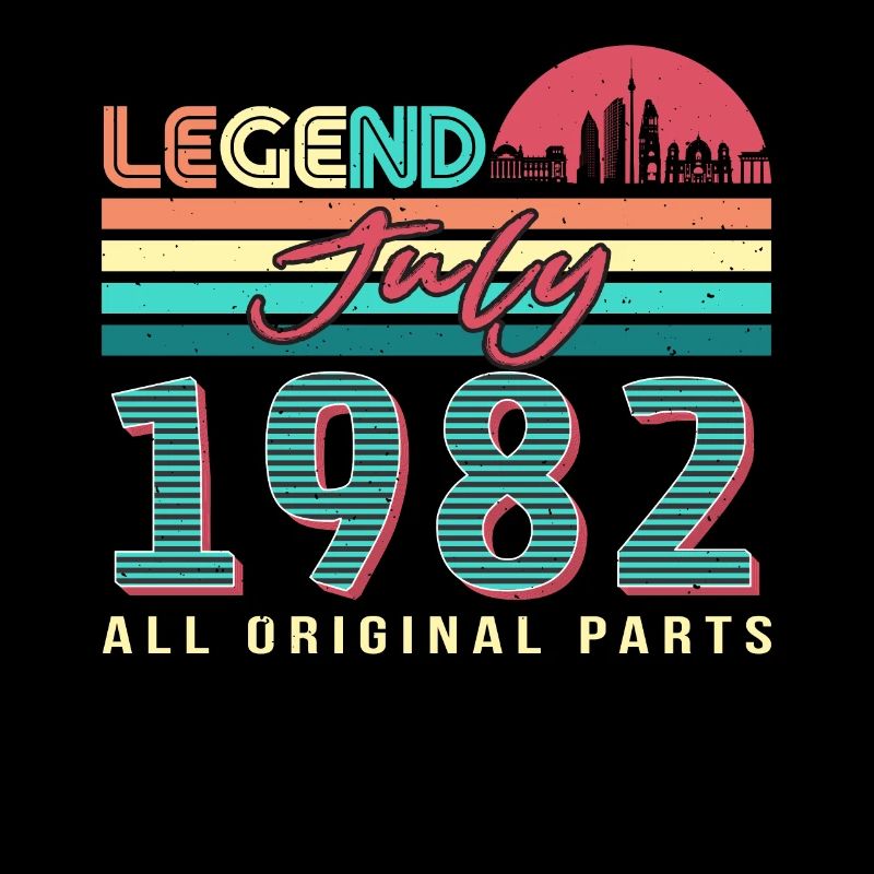 July 1982 40th birthday