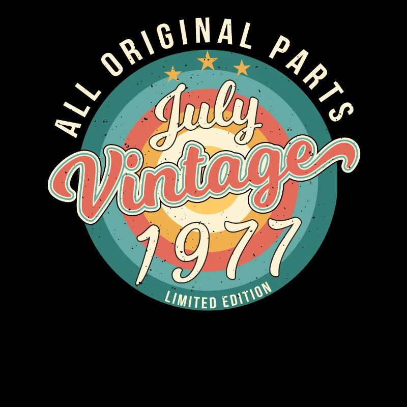 Retro 1977 Juli