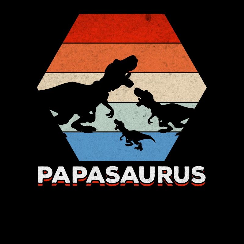 Papasaurus 2 Kids Papa Dino Papa Dinosaur