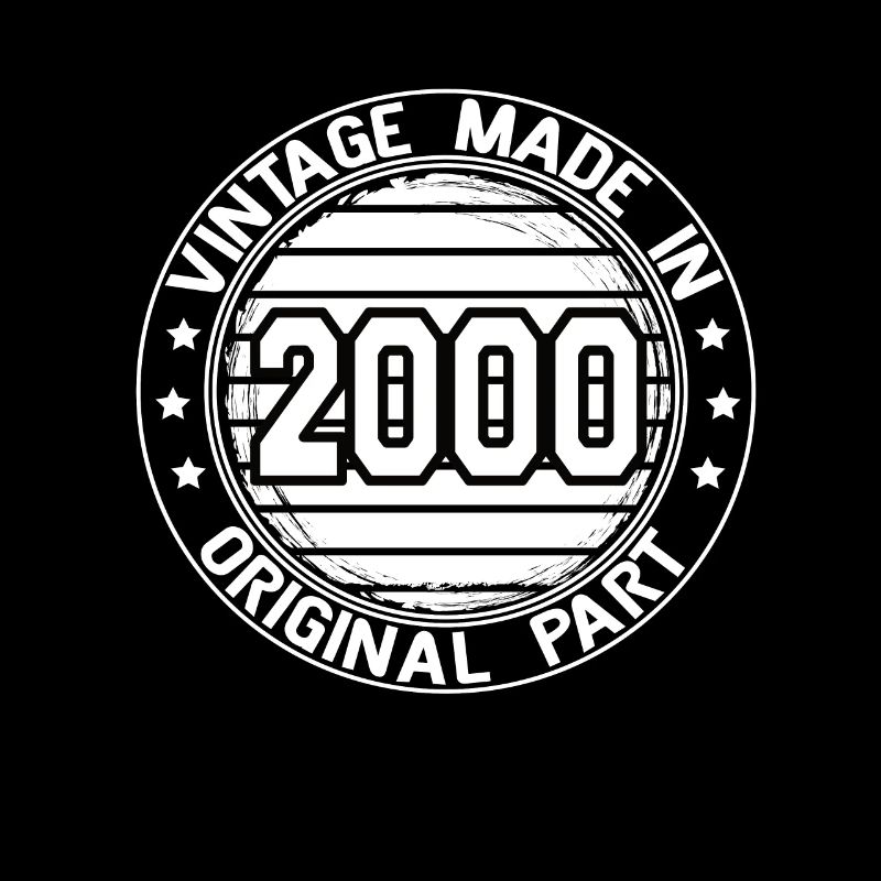 Vintage Made In 2000 Original Part Geburtstag 2000
