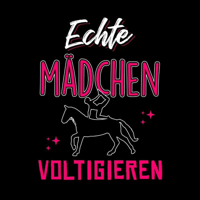 Echte Mädchen Voltigieren