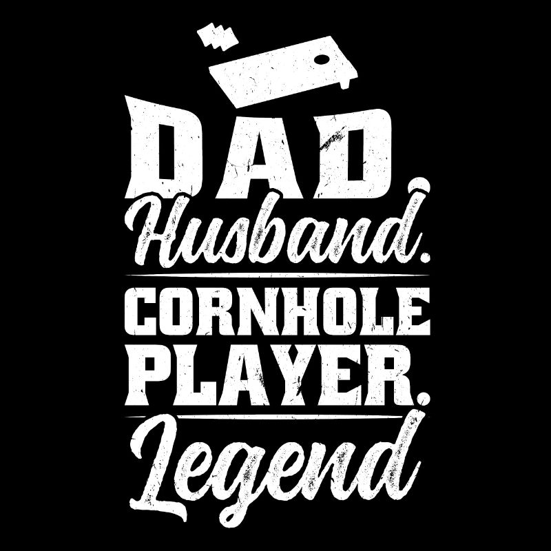 Vater Ehemann Cornhole Spieler Legende