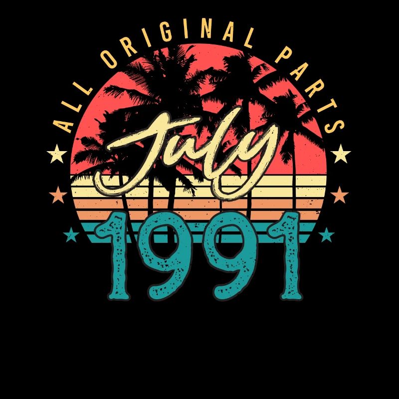 Geburtsmonat Juli 1991