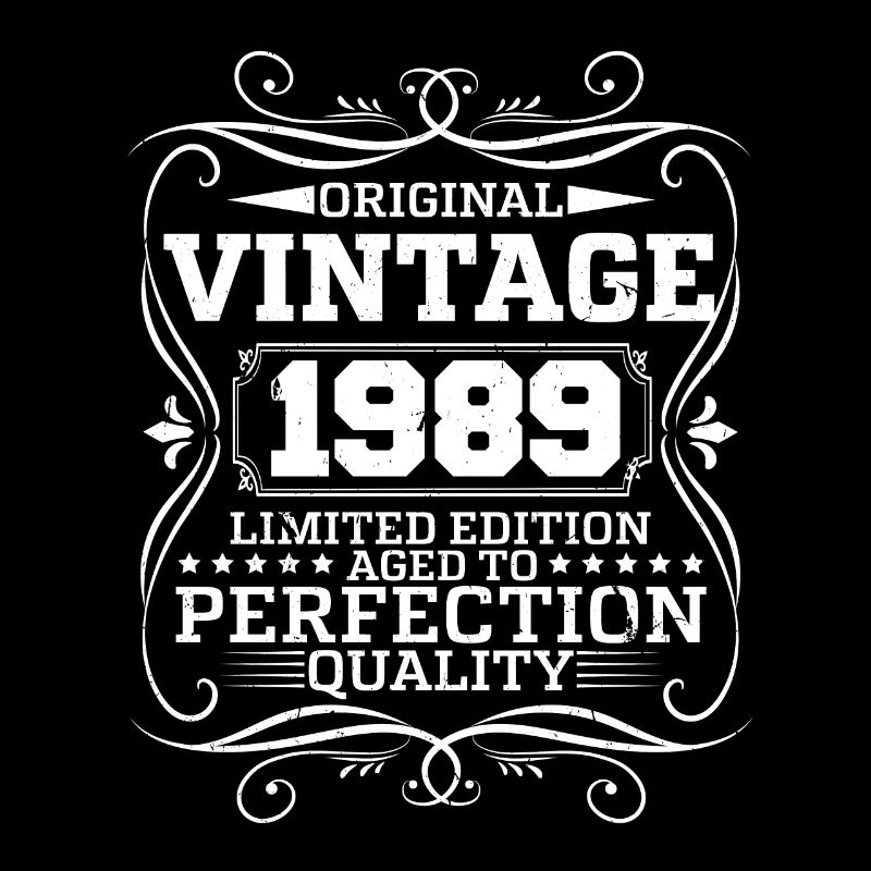 Vintage 1989 Édition Limitée Originale