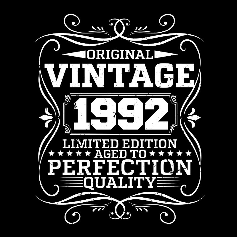 Vintage 1992 Édition Limitée Originale