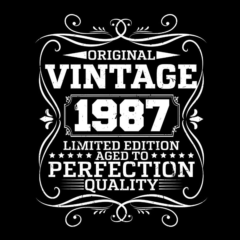 Vintage 1987 Original Limited Edition
