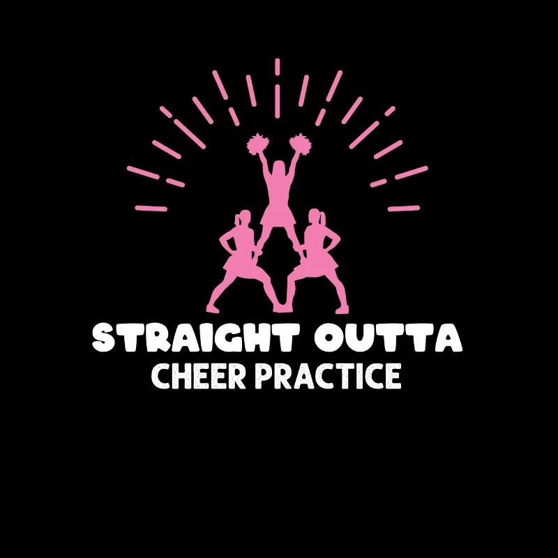 Straight Outta Cheer Practice