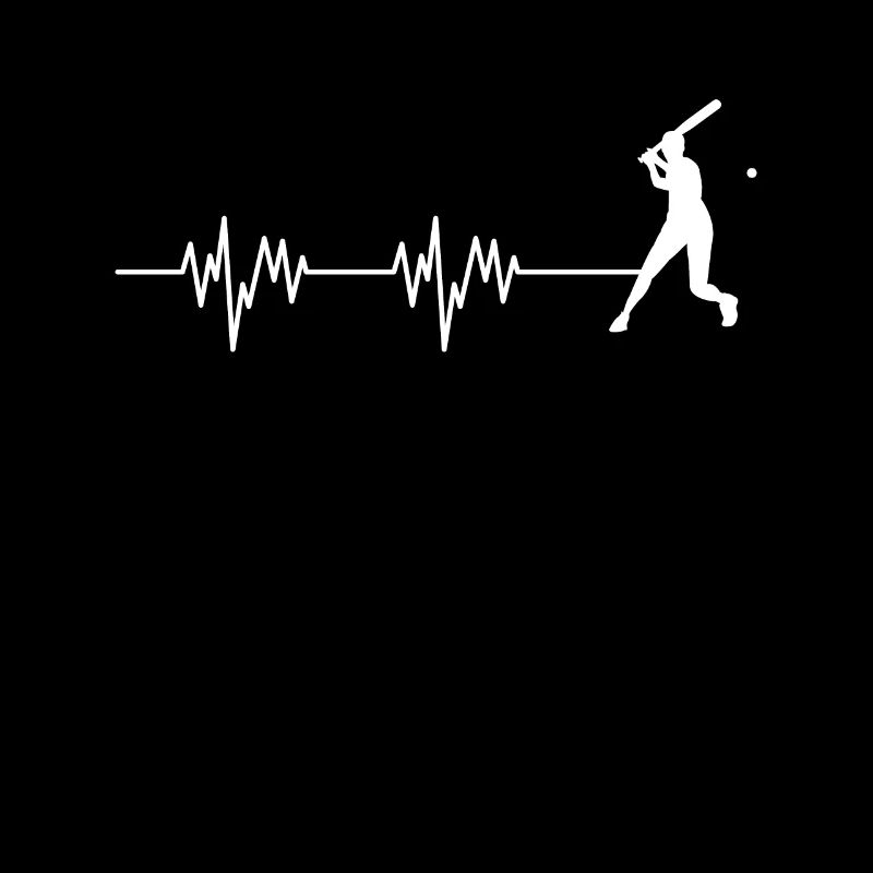 Herzschlag Herzlinie Herzfrequenz Baseball