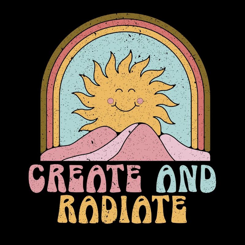 Create And Radiate Art Teacher Artist Painter
