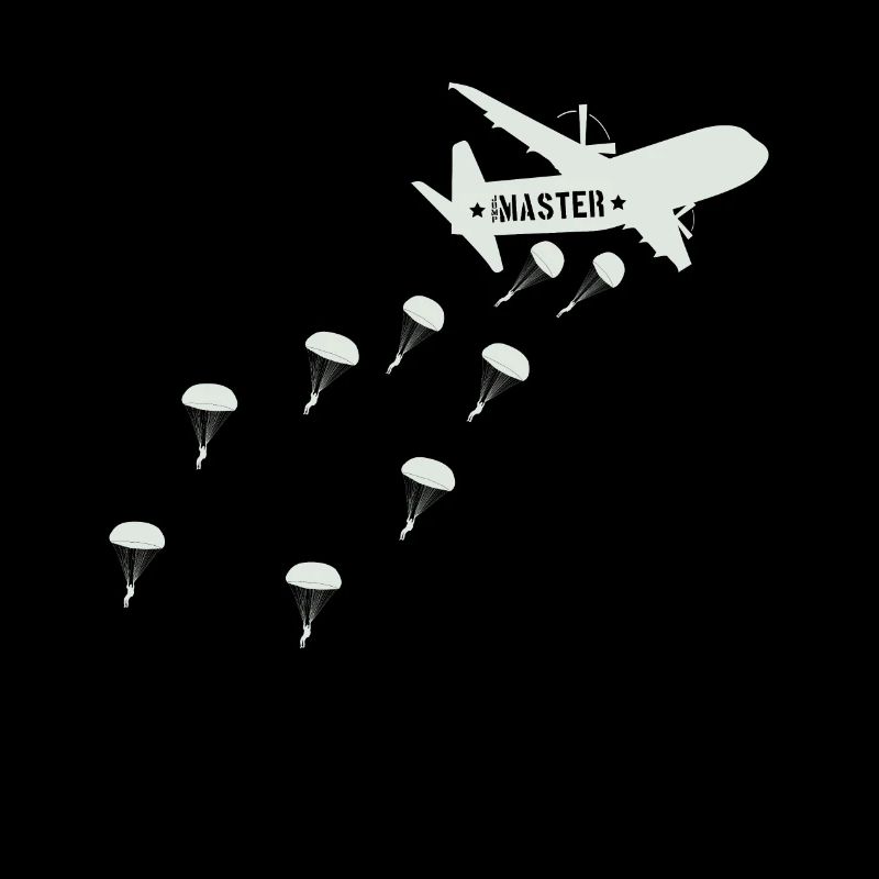 Fallschirmjäger Jumpmaster Flugzeug Absprung